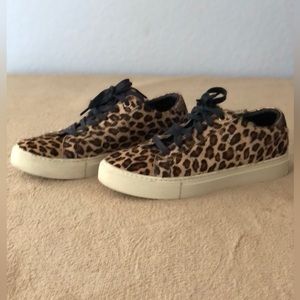 COPY - GREATS BROOKLYN LEOPARD print Royale sneakers shoes sz 9